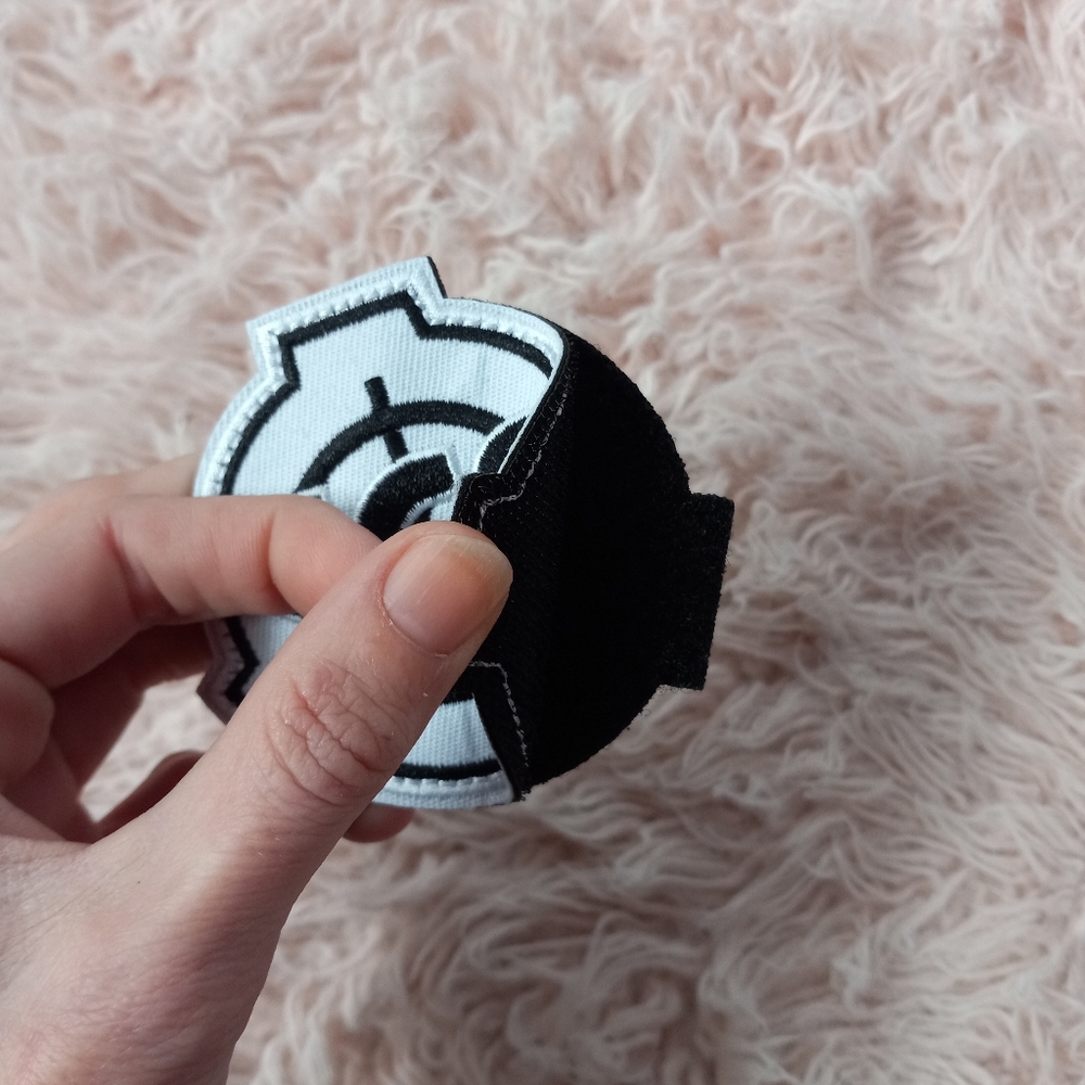 ⭐️SCP Foundation official velcro iron-on patch! Rare! Nwot! - Picture 6 of 7